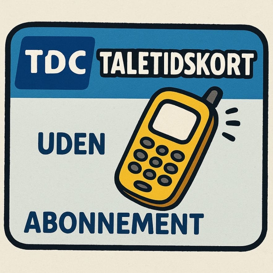 TDC taletidskort uden abonnement