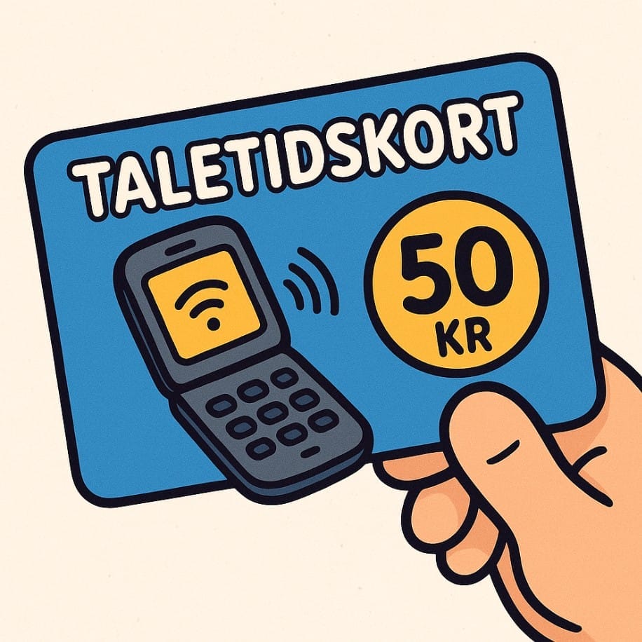 Taletidskort