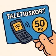 Taletidskort