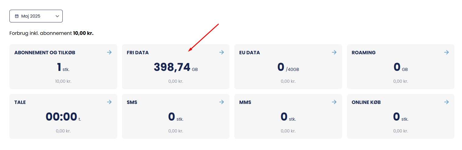 hvor meget data har jeg brug for hvor meget data har jeg brug for