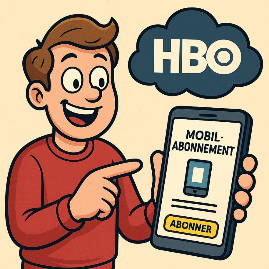 Mobilabonnement med HBO