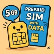 Taletidskort med data